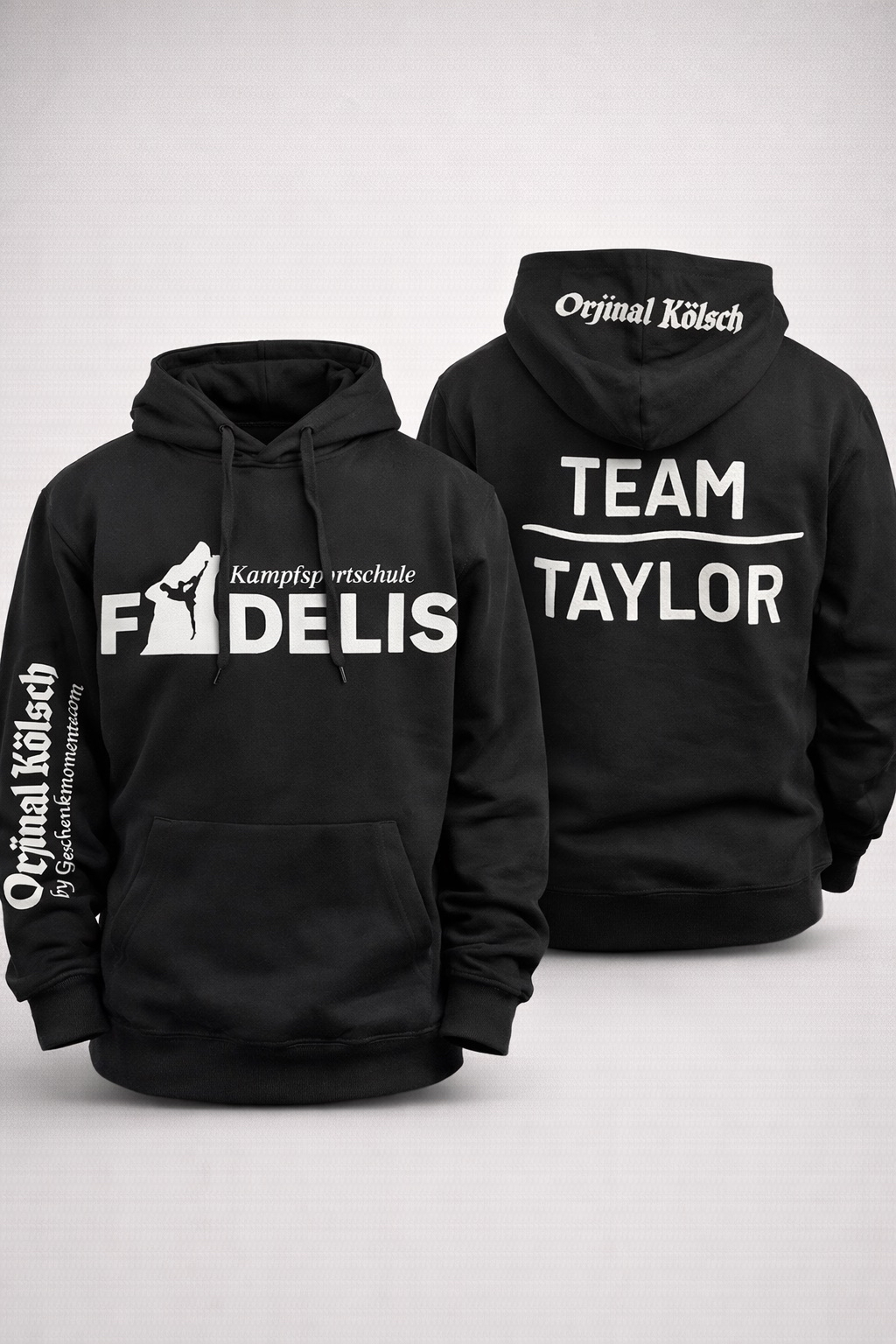 Team Pulli mit Sponsoring