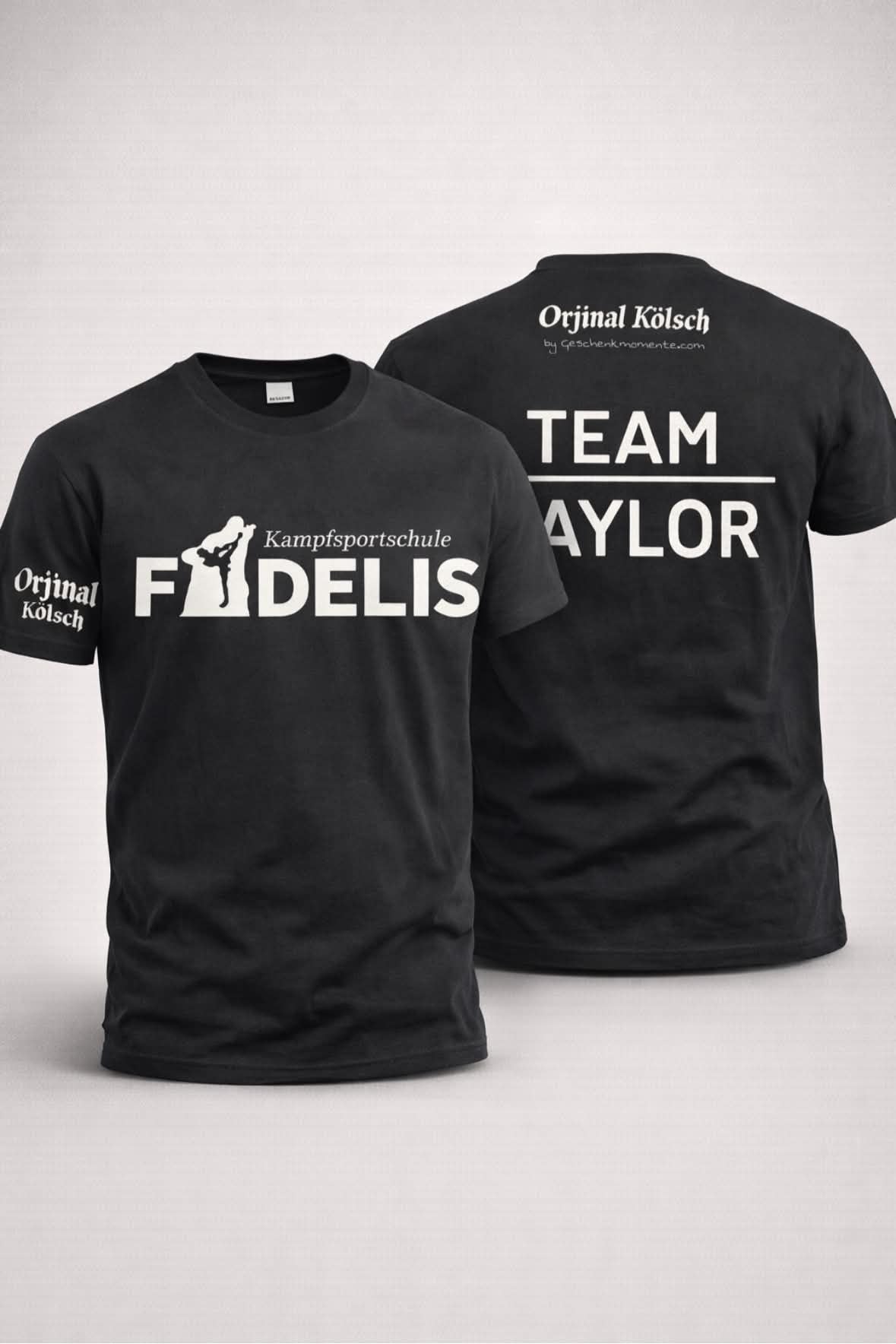 Team Shirt mit Sponsoring